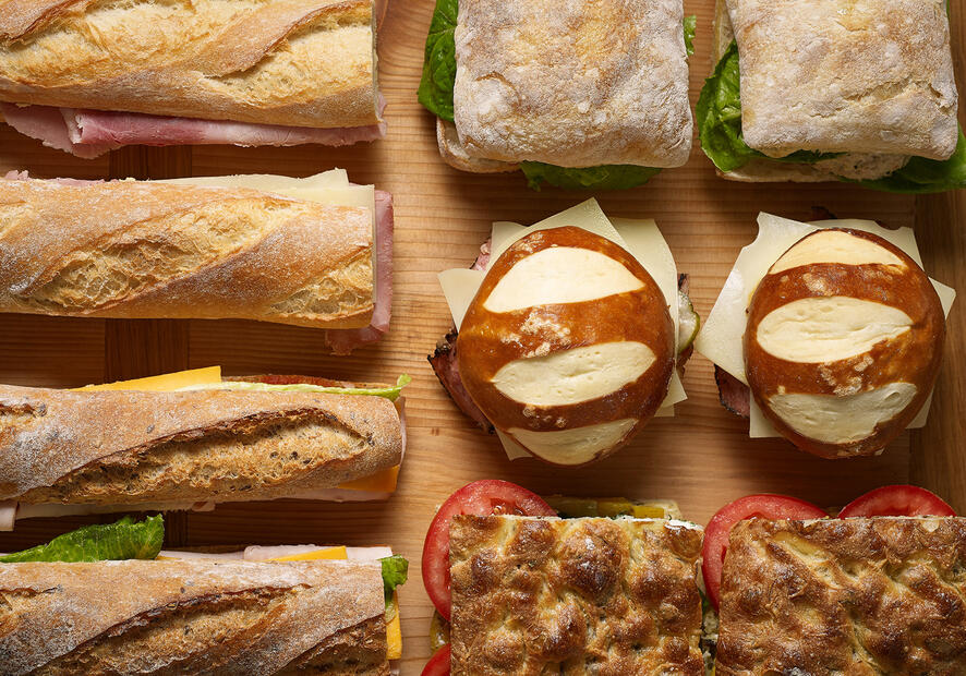 Bouchon Bakery sandwiches